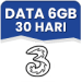 Data 6 GB 30 Hari