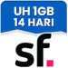 Data Unlimited Harian 1 GB Berlaku 14 Hari