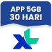 Data Kuota Apps & Games 5 GB 30 Hari