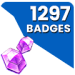 1297 Badges