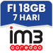 Freedom Internet 18 GB 7 Hari