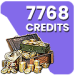 7768 Credits
