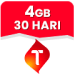 Data Flash 4 GB 30 Hari