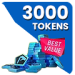 3000 Tokens