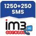 1250 SMS Sesama + 250 SMS Semua Operator - 30 Hari