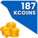 187 Kcoins