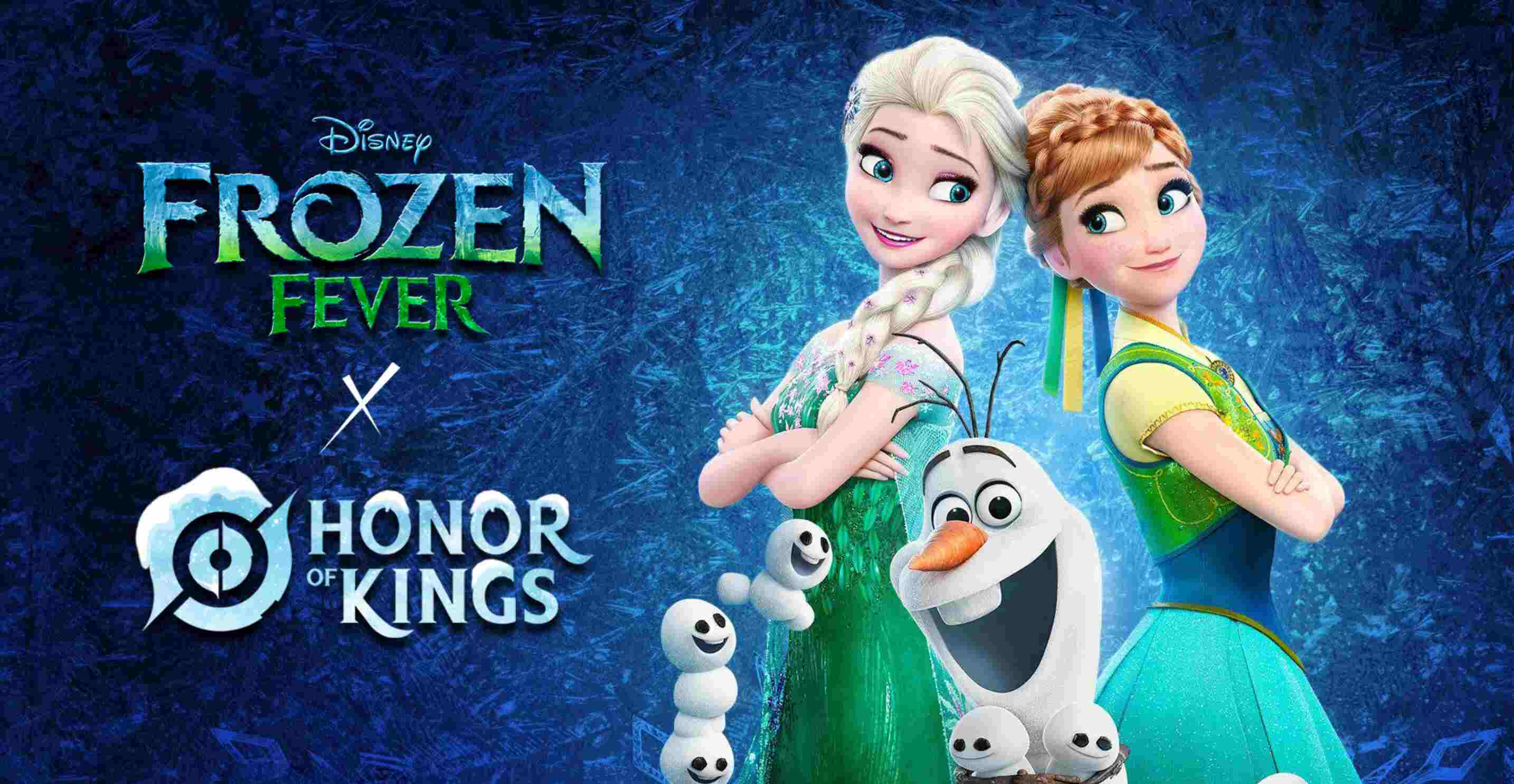 Honor of Kings x Frozen Kolaborasi: Skin Elsa dan Anna untuk Lady Zhen dan Shi dengan Tema Snow Carnival