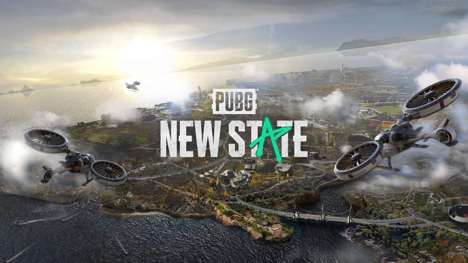 PUBG: New State grafis futuristik, gameplay dinamis, dan kendaraan baru yang inovatif di peta baru untuk pengalaman battle royale terbaik.