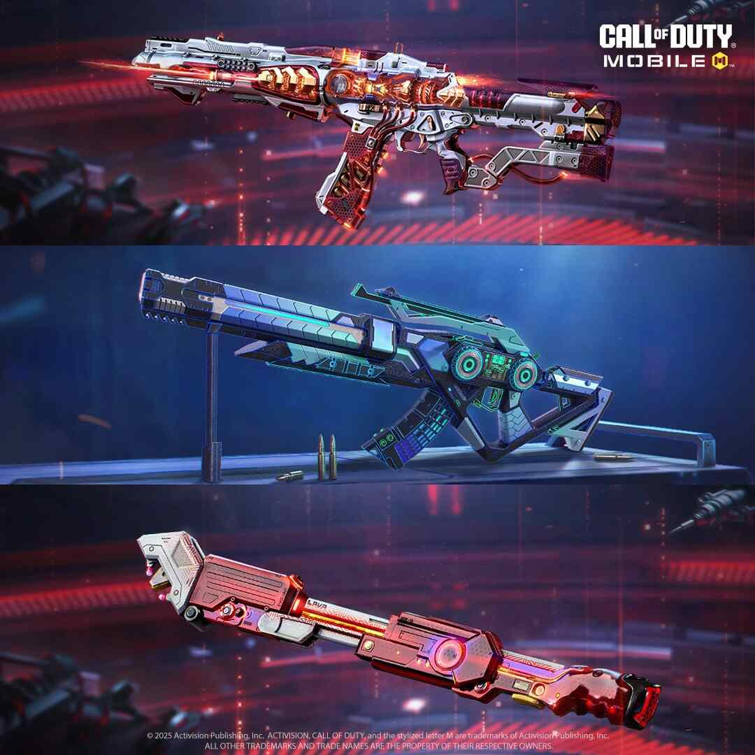 Wings of Vengeance CODM 2025, dapatkan senjata Mythic AK117 Lava Remix dan CR-56 AMAX Bass Drop dalam event Secret Caches.