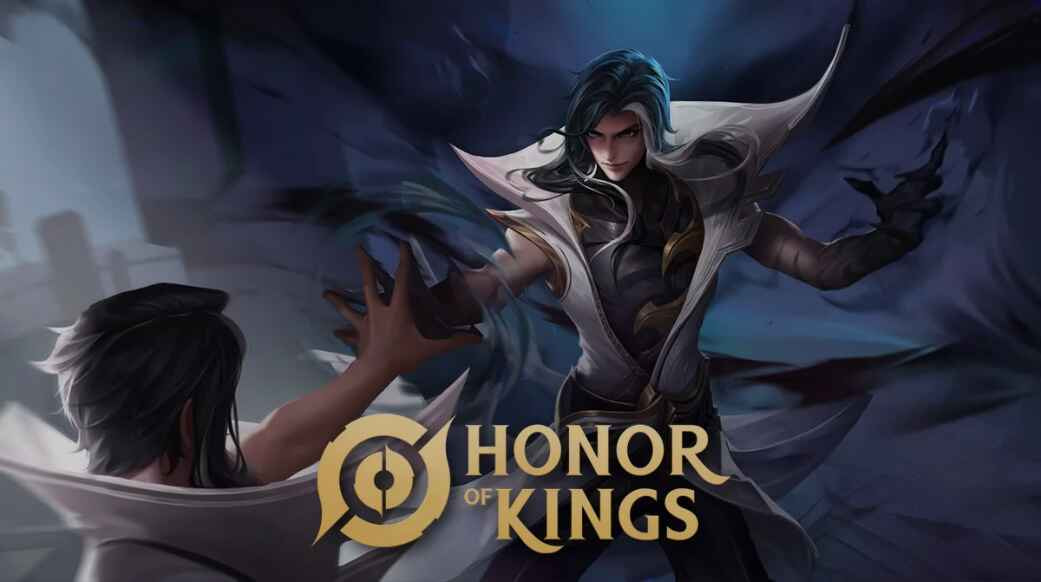 Sima Yi Honor of Kings sedang menggunakan skill sabit energi dalam pertempuran, menunjukkan gaya assassin dengan efek sihir dan aura gelap.