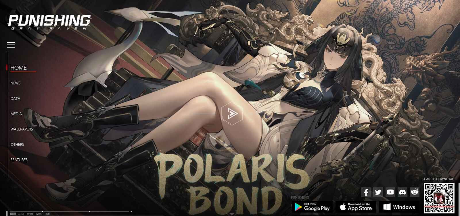 Astraea, karakter baru dengan kemampuan area damage besar di Version Polaris Bond Update Punishing Gray Raven