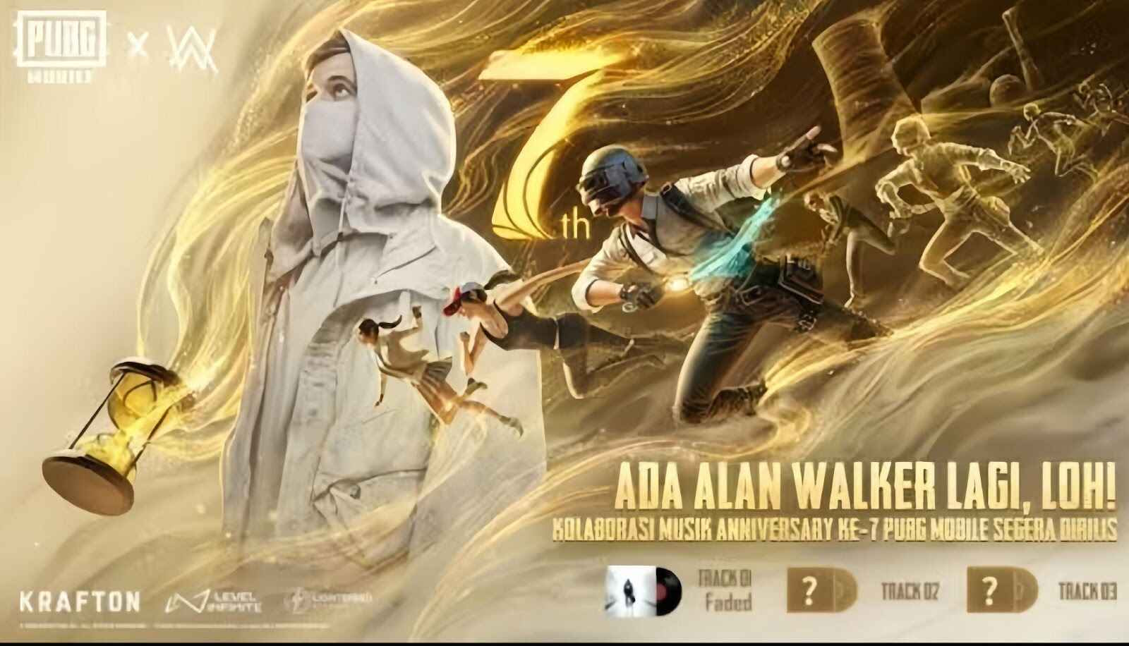 Kolaborasi PUBG MOBILE dan Alan Walker 2025 dengan lagu 'Land of the Heroes' dan event spesial dalam game.