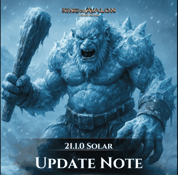 King of Avalon dengan update 21.1.0 SOLAR