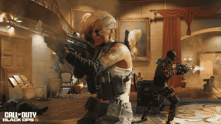 Karakter perempuan Call of Duty dari trailer #AllOfUs Hari Perempuan Internasional 2025, Mara dan Helen Park dalam aksi sinematik.