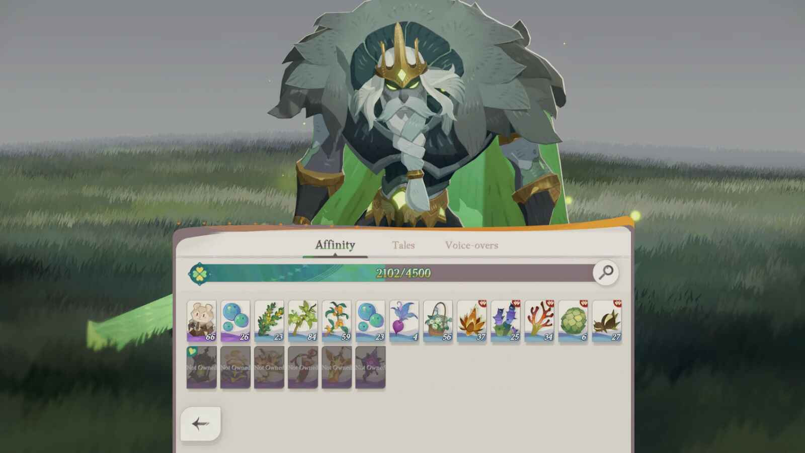Fitur gifting untuk meningkatkan affinity hero di AFK Journey