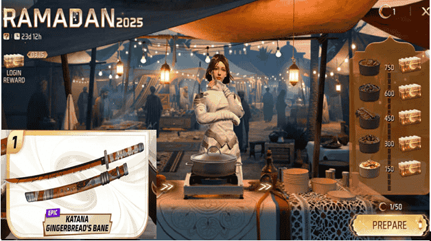 Katana Ramadan Free Fire