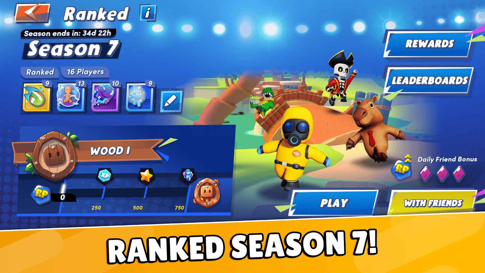 Ranked Musim 7 Stumble Guys