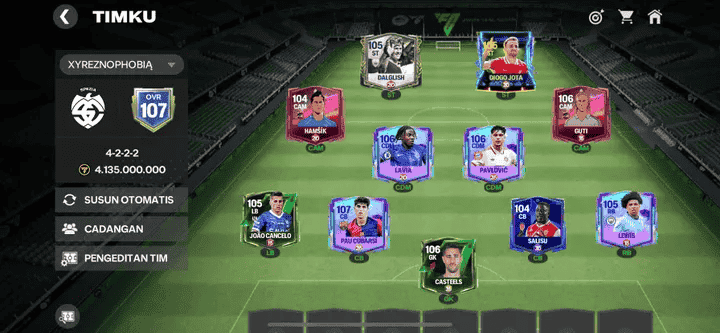 Taktik Tiki Taka di EA Sports FC Mobile – Penguasaan bola dan passing pendek ala Barcelona yang efektif untuk strategi menyerang terbaik dalam permainan
