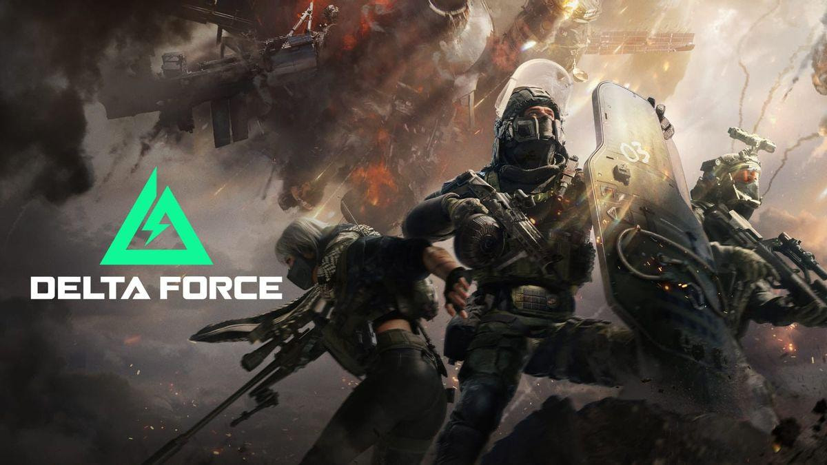 Gameplay Delta Force 2025 menampilkan pertempuran taktis intens dengan pemain menggunakan kendaraan tempur di peta luas, menghadirkan mode multiplayer free-to-play di PC dan mobile.