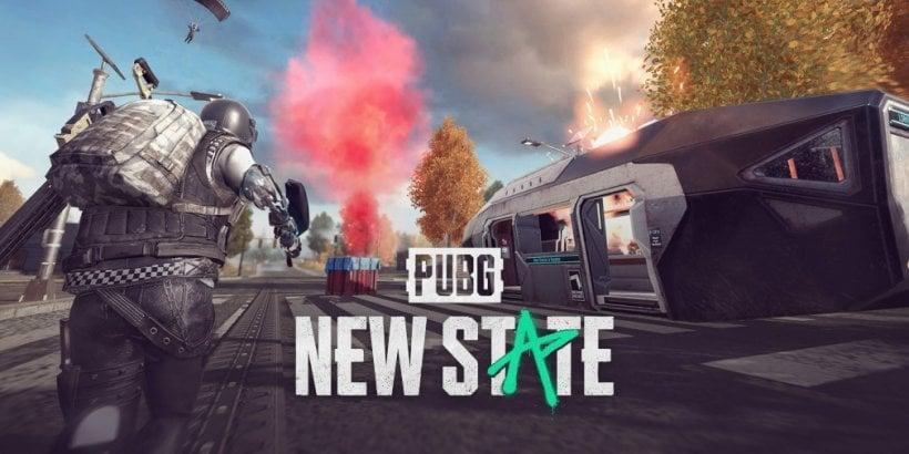 Gladiator Skin PUBG: New State dengan desain klasik dan futuristik, menampilkan armor canggih dan aksesoris elegan di medan perang futuristik.