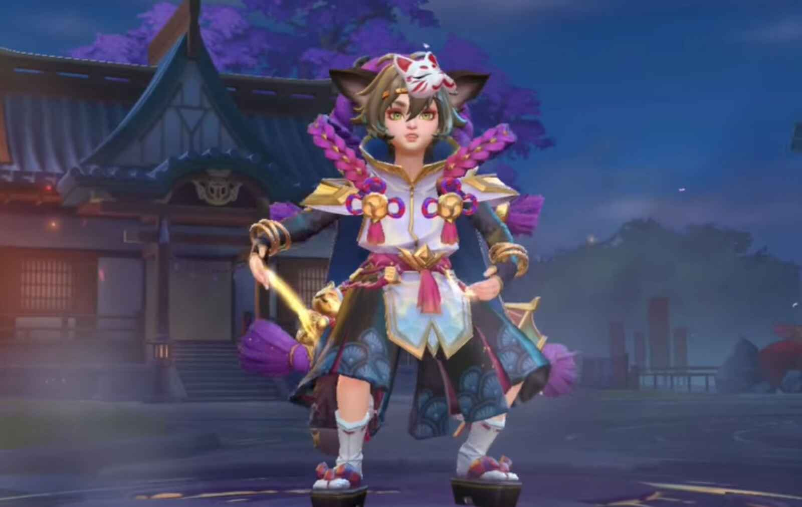 Tampilan visual Skin collector harith di Mobile Legends