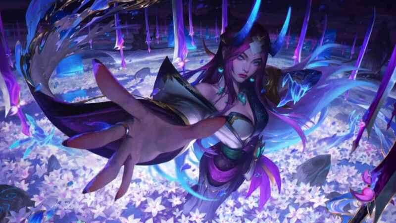 champion League of Legends dalam tema Spirit Blossom Beyond