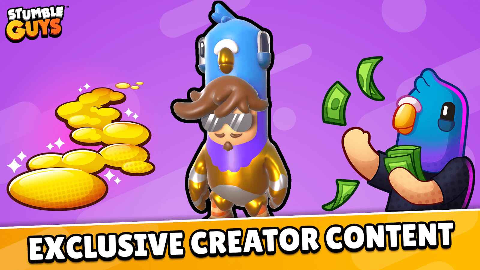 Stumble Guys skin eksklusif Kevko