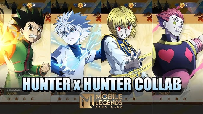 Mobile Legends x Hunter x Hunter: Skin Eksklusif, Efek Skill, dan Event Seru