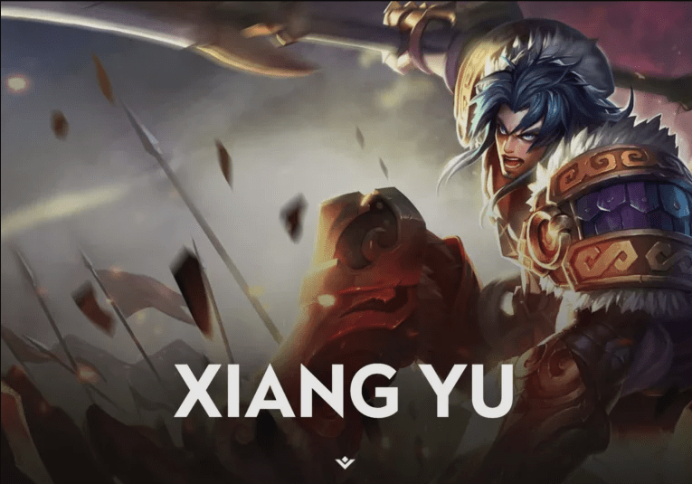 Xiang Yu, hero tank dan fighter legendaris di Honor of Kings, dengan skill crowd control dan daya tahan tinggi, siap memimpin tim dalam pertempuran.