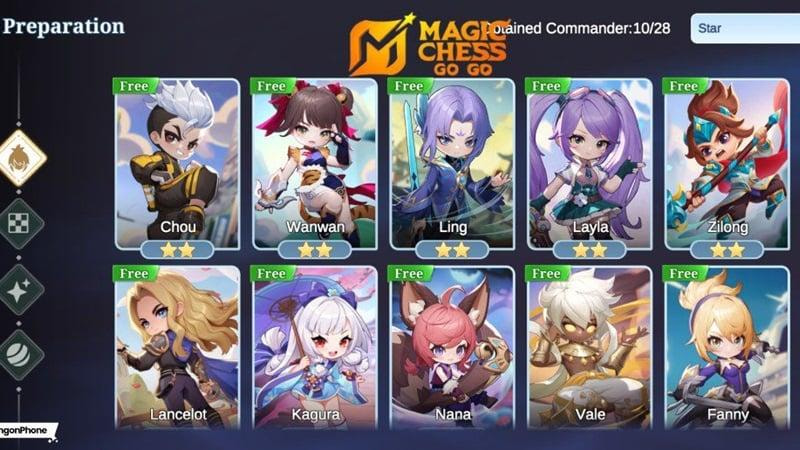 Tier List Hero Terbaik Magic Chess Go Go 2025 – Panduan Memilih Hero Meta dan Strategi Sinergi Tim