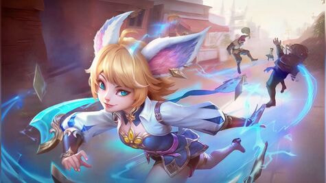 Joy MLBB hero baru dengan kekuatan listrik dan kecepatan luar biasa dalam Mobile Legends.