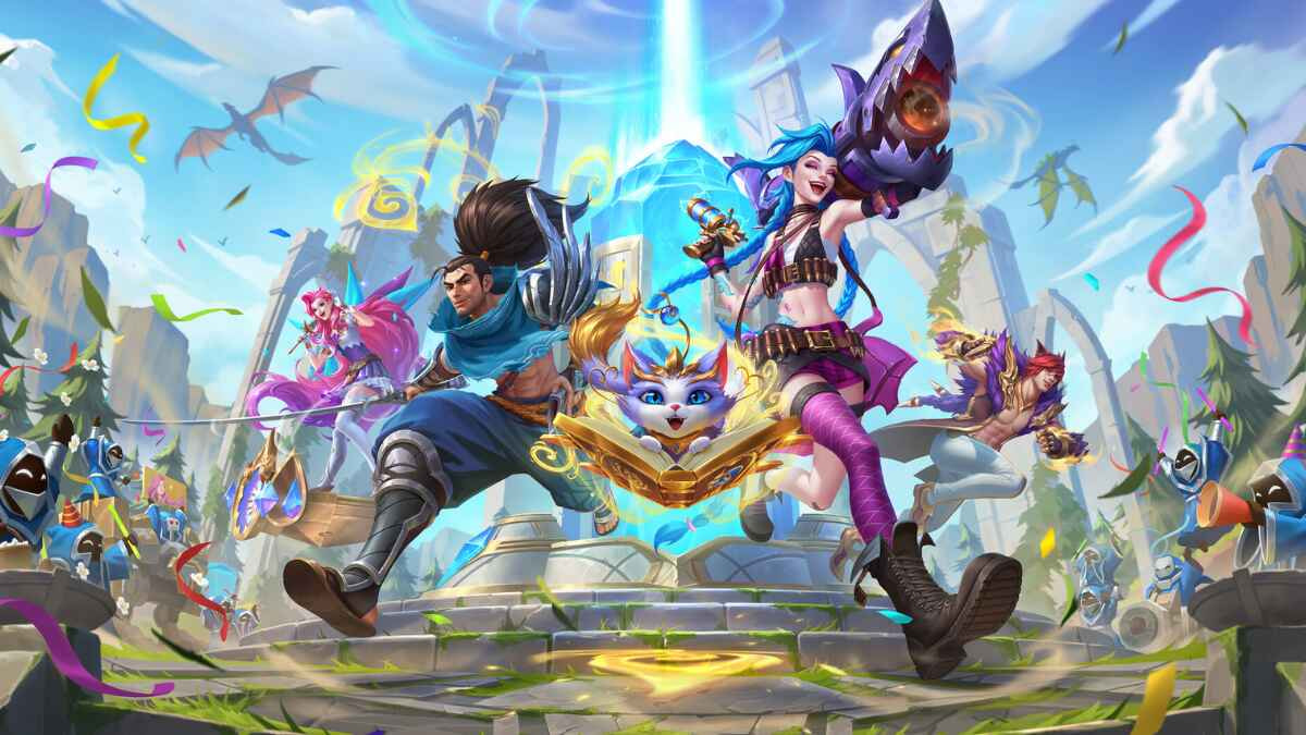 skin keren League of Legends Wild Rift yang wajib dimiliki, termasuk K/DA All Out Ahri, Project Jinx, Champion of the Faith Riven, Winter's Wrath Ashe, dan Star Guardian Lux.