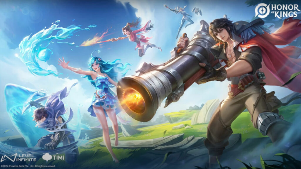 Skin legendaris gratis di Season 8 Honor of Kings, fitur Harta Lembah Naga, dan hero baru Arke yang seru!
