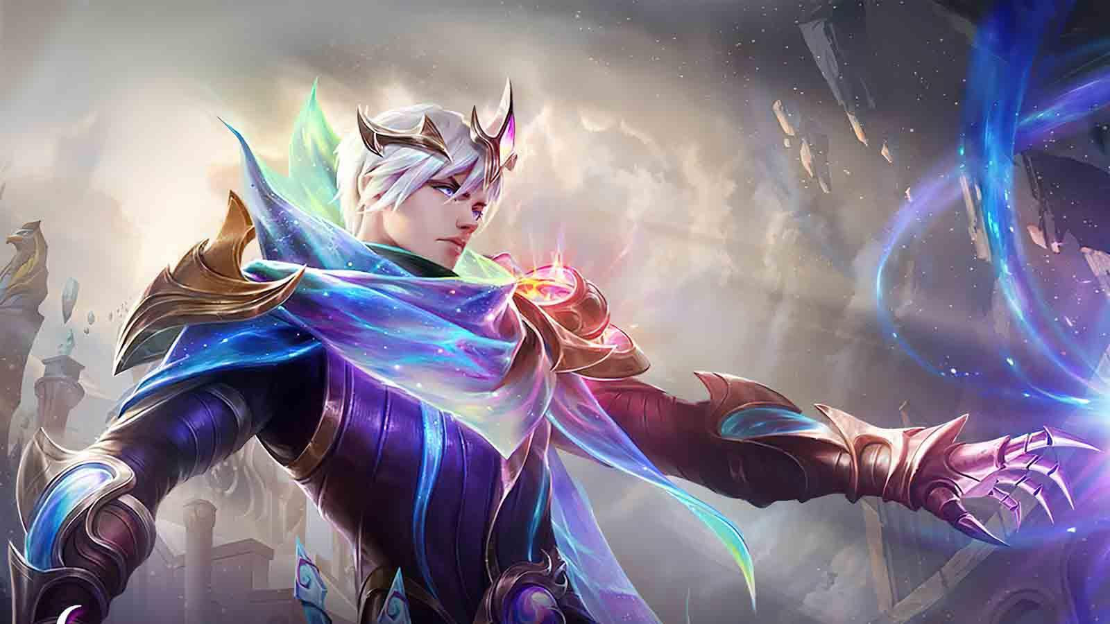 Hero Gusion Mobile Legends dengan kemampuan mematikan, skill tinggi, dan burst damage, siap menguasai medan perang