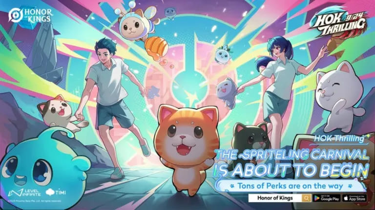 Reward eksklusif dari event Spriteling’s Blessing di Honor of Kings Season 12 seperti skin dan avatar frame