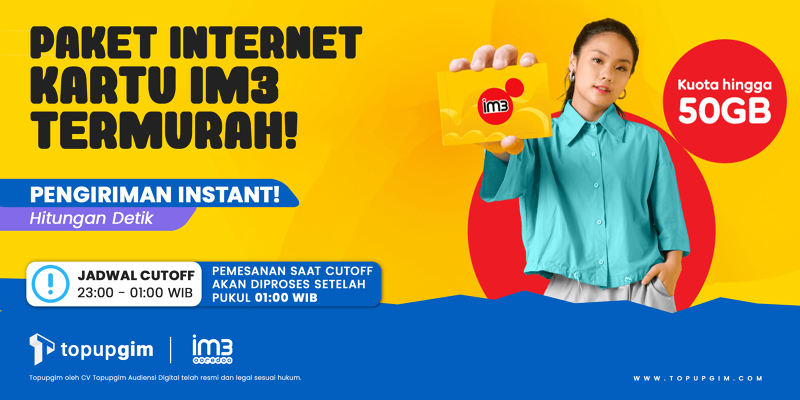 Top Up Indosat IM3 (Internet)