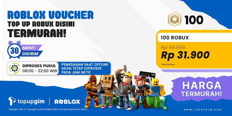 Top Up Roblox Voucher