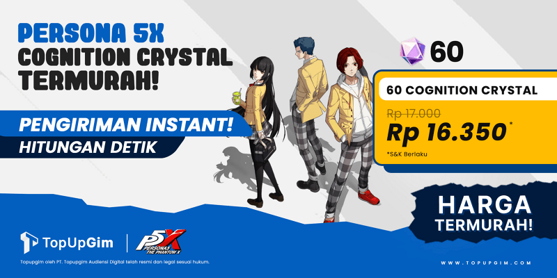 Top Up Persona 5 The Phantom X