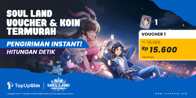 Top Up Soul Land : New World