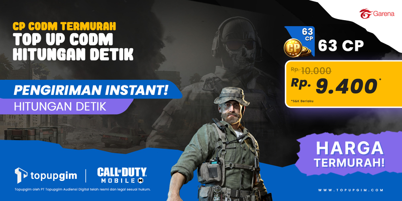 Top Up Call of Duty Mobile