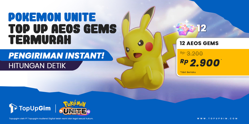 Top Up Pokemon Unite