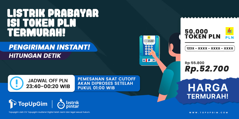 Top Up Token Listrik PLN