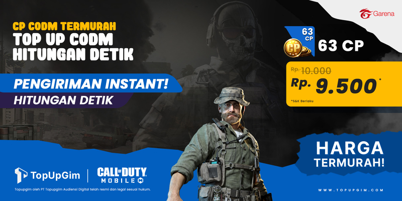 Top Up Call of Duty Mobile